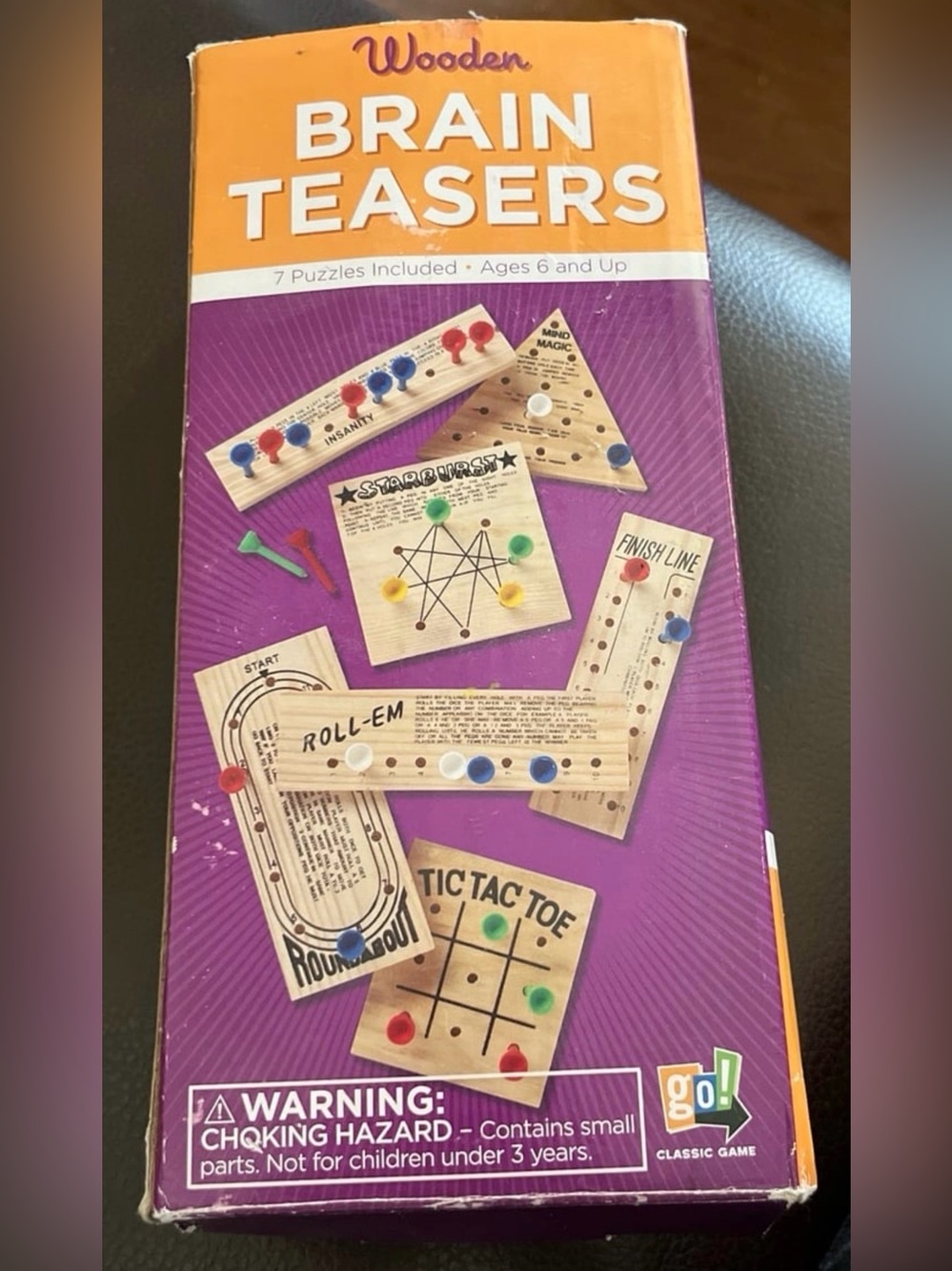 Like New Wooden Brain Teasers